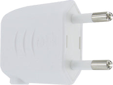 Euro Power Plug 2.5A Side Entry White - 177092004 [10 Pieces]