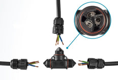 IP68 Waterproof Cable Junction Box 3P 32A 450V - CBIP68P3T