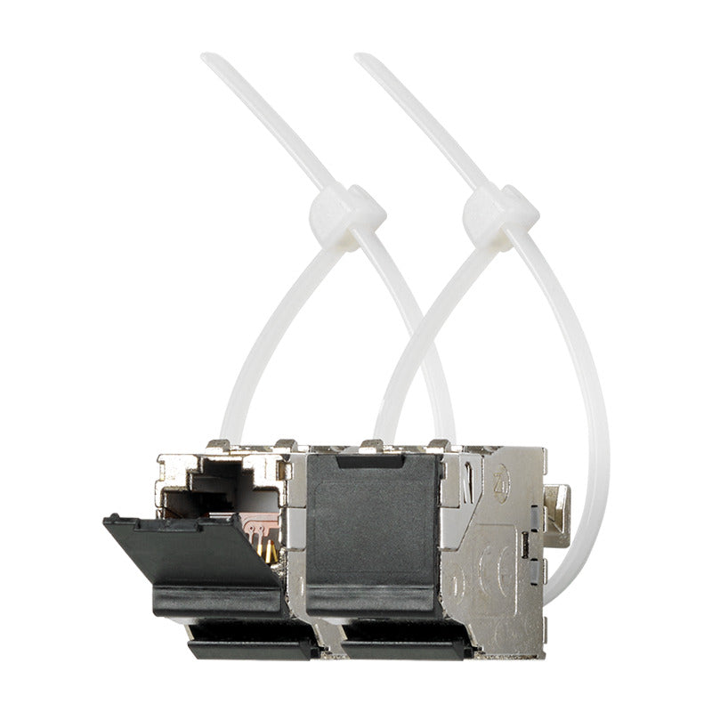Jung Cat 6A Universal Network Module With Dust Cover - UMA-CAT6A-25