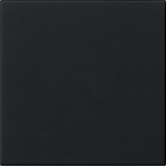 Gira System 55 Black Matt Blank Rocker Switch - 5372005