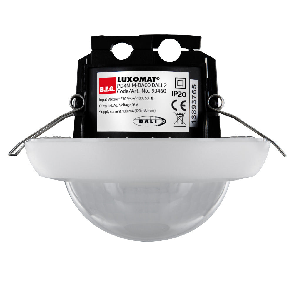 BEG PD4N-M-DACO DALI-2 Motion Detector 24M White IP20 - 93460