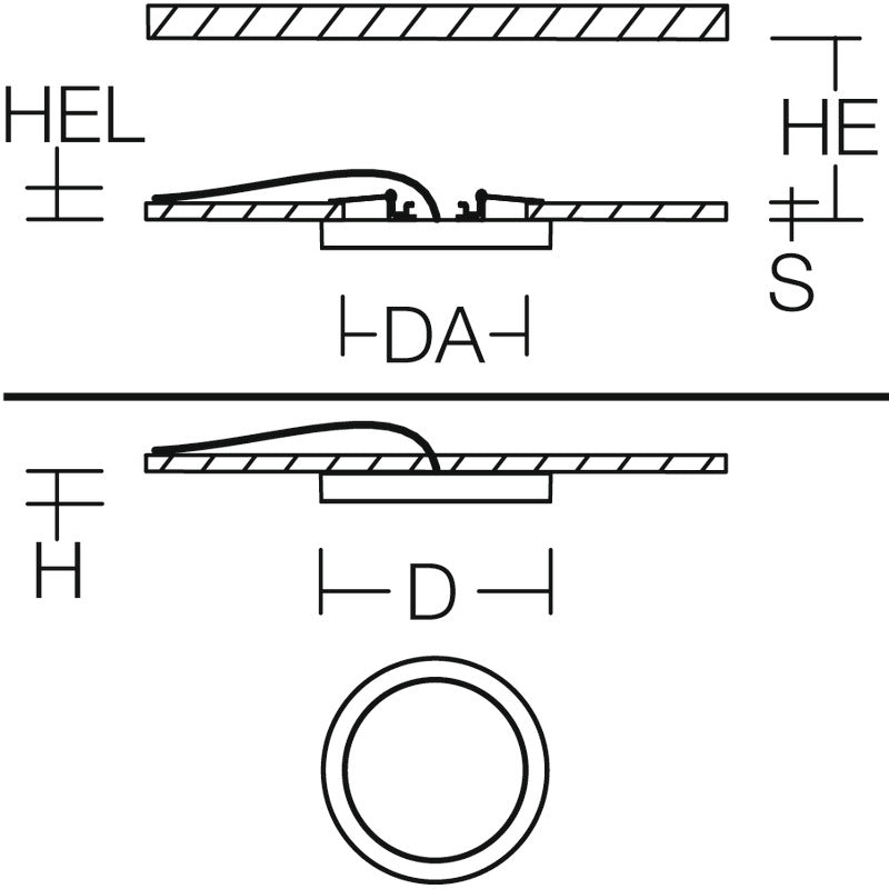 RZB Trixy Round LED MultiColor Downlight 14-22W - 901718.002