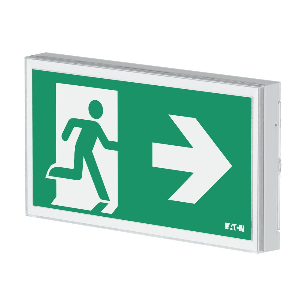Eaton FlexiTech LED Emergency Exit Wall Light 30m IP66 - FT3EW4IUCGL18IP