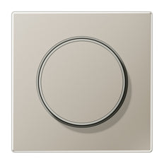 Jung LS Series Stainless Steel Rotary Dimmer Cover - ES1740