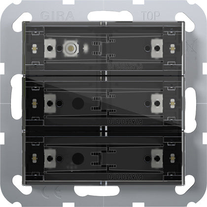 KNX System 55 3-Gang Pushbutton Sensor Standard - 501300