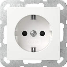 Gira System 55 Safety Plus Socket Outlet 16A 250V - 475503