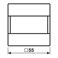 Jung BT Home Motion Sensor 180 Bluetooth Mesh Black - BTA17181SWM
