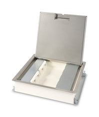 Velox 50 Hydro Power Data Floor Box With SS Lid - 33.70.212