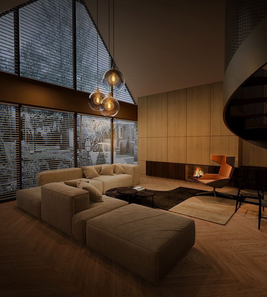 Philips G200 LED Giant Filament Globe Gold E27 6.5W Dimmable - 8719514313781