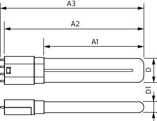 Philips CorePro LED PLL 8W 2G11 4-Pin 3000K - 8719514486768