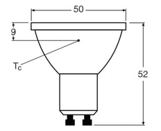 LEDVANCE PAR16 GU10 LED Spot 7.9W 927 Dimmable - 4099854059018