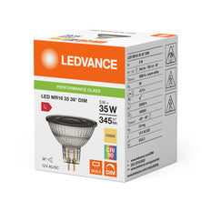 LEDVANCE Performance MR16 GU5.3 5W 930 Dimmable Spot - 4099854059711