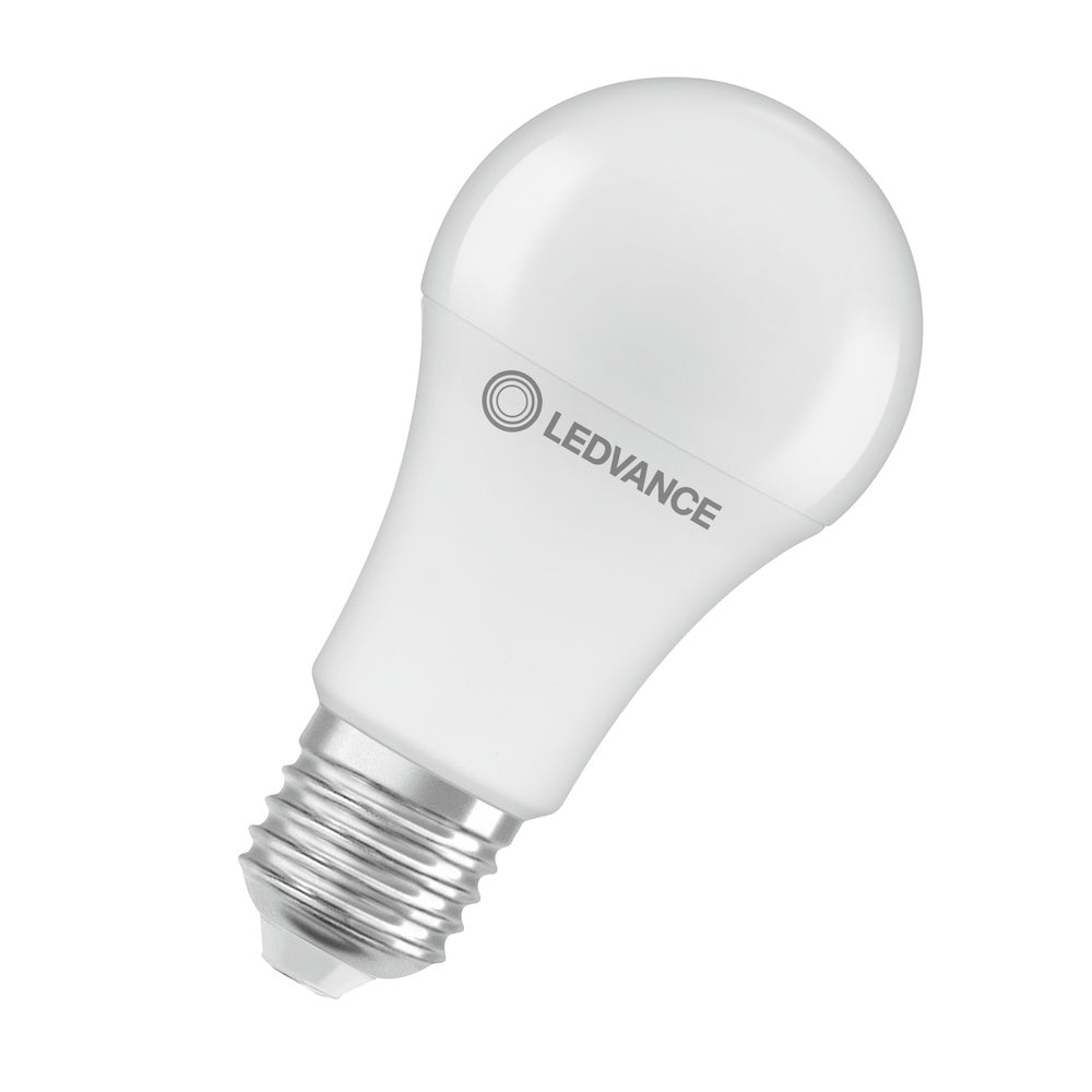 LEDVANCE Classic A19 LED 10W 840 Frosted E27 Bulb - 4099854048869 [2 Pieces]