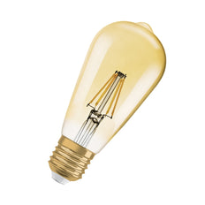 Vintage 1906 LED Edison Dimmable Gold E27 6.5W 2400K - 4099854081514