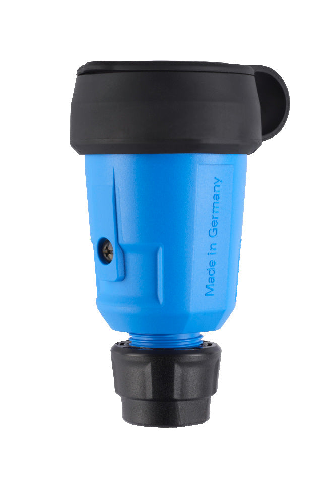 ABL Hightech SCHUKO IP44 Heavy Duty Connector Blue - 100000082
