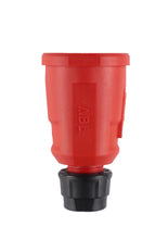 ABL Hightech SCHUKO IP20 Industrial Connector Red - 100000074 [2 Pieces]