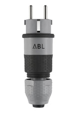 ABL Professional SCHUKO IP54 Double Ground Plug Grey - 100000070