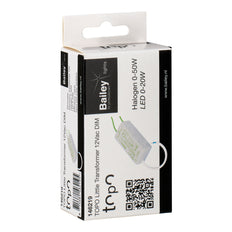 Bailey TOPO Little 12V LED Transformer 0-50W Dimmable - 146219