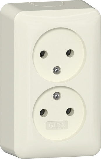 Double Socket Outlet 16A 250V Surface Mount - 479112