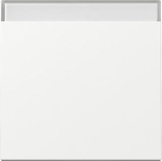 Gira System 55 Rocker Switch With Label Field Pure White - 329903