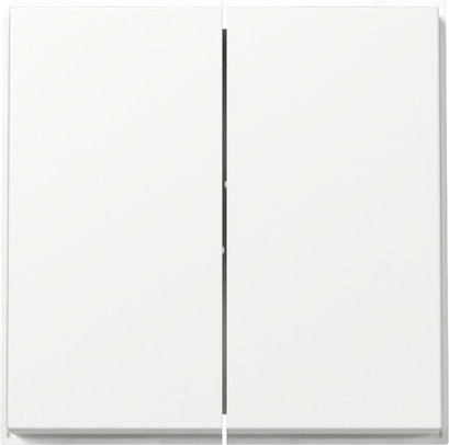Gira TX-44 2-Gang Rocker Switch Pure White - 329566