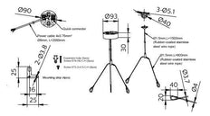 Philips CoreLine Panel SME-4 Suspension Kit White - 8720169752498