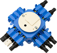 WAGO RD Ceiling Junction Box 1-In 6-Out Switchable - 1SPA007182F2545