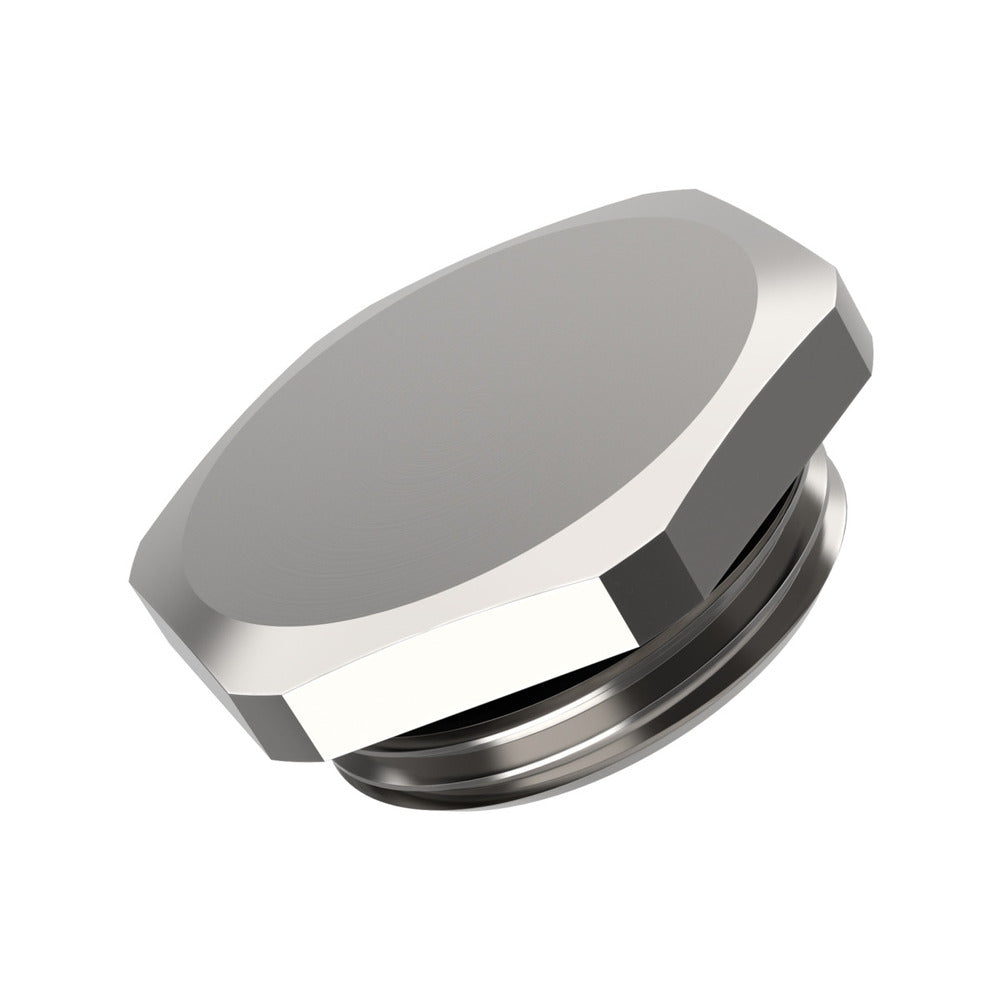 SKINDICHT M20 Nickel Plated Brass Blind Plug With O-Ring - 52103425 [5 Pieces]