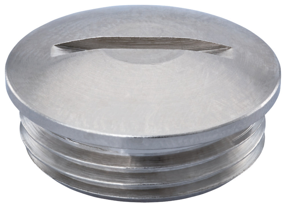 M25 Nickel Plated Brass Metric Stopping Plug - 1052250050 [2 Pieces]