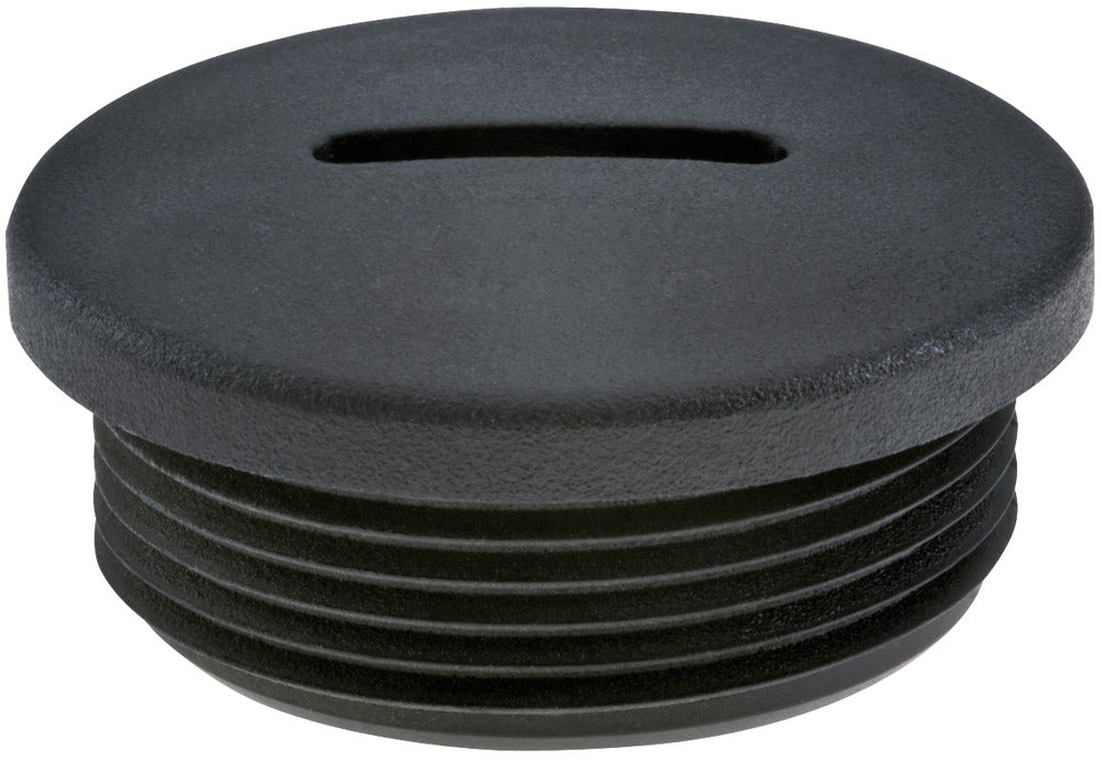 M12x1.5 Polyamide Sealing Plug Black - 1251120150 [50 Pieces]
