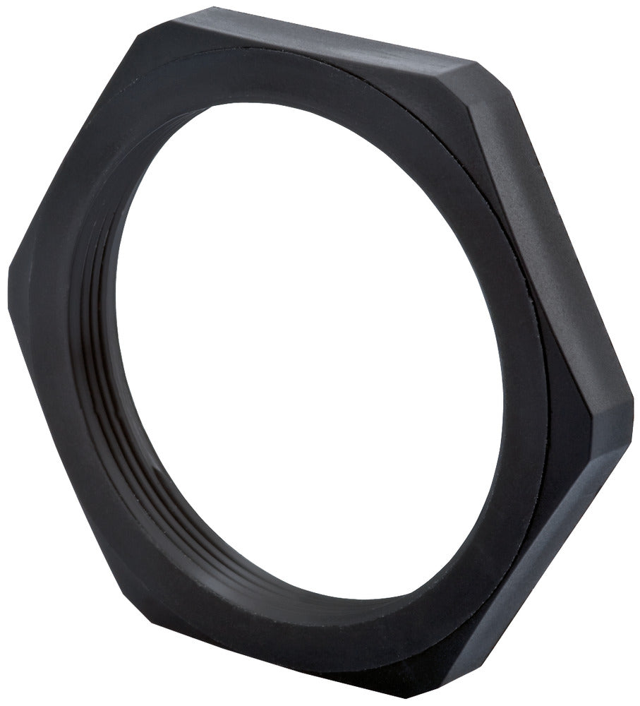 PG 11 Polyamide Locknut Black GM-FS - 1262110111 [50 Pieces]