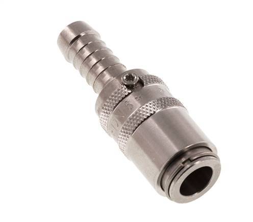 Stainless Steel DN 6 Mold Coupling Socket 9 mm Hose Pillar