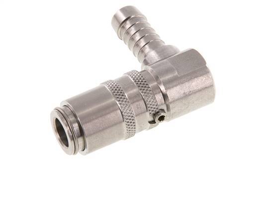 6x4mm & G1/8'' PVDF Straight Compression Fitting with Female Threads 10 bar