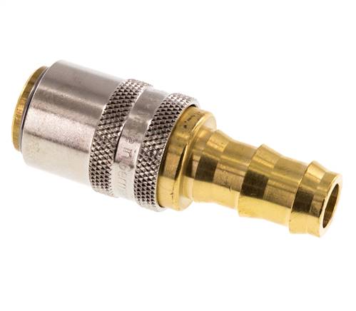 Brass DN 9 Mold Coupling Socket 12.7 mm Hose Pillar