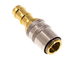 Brass DN 9 Mold Coupling Socket 12.7 mm Hose Pillar