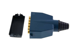 Brass Multi-coupling Plug 10x6 mm Push-in Connections