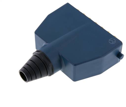 Brass Multi-coupling Plug 14x6 mm Push-in Connections