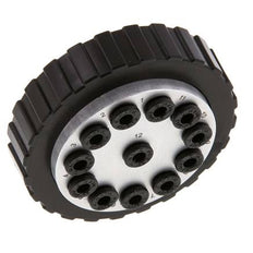 POM Multi-coupling Socket/plug 10x6 mm Push-in Connections Vacuum