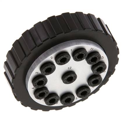 POM Multi-coupling Socket/plug 8x8 mm Push-in Connections Vacuum