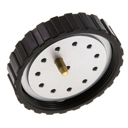 POM Multi-coupling Plug 12x4 mm Push-in Connections Vacuum