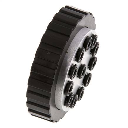 POM Multi-coupling Socket/plug 12x4 mm Push-in Connections Vacuum
