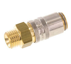 Brass DN 6 Mold Coupling Socket M14x1.5 Male Threads