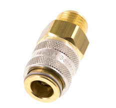 Brass DN 6 Mold Coupling Socket G 1/4 inch Male Threads