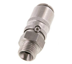 Stainless Steel DN 6 Mold Coupling Socket M14x1.5 Male Threads