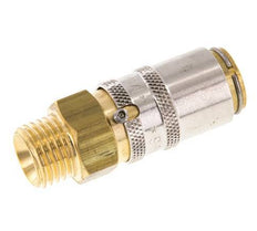 Brass DN 6 Mold Coupling Socket M14x1.5 Male Threads Unlocking Protection