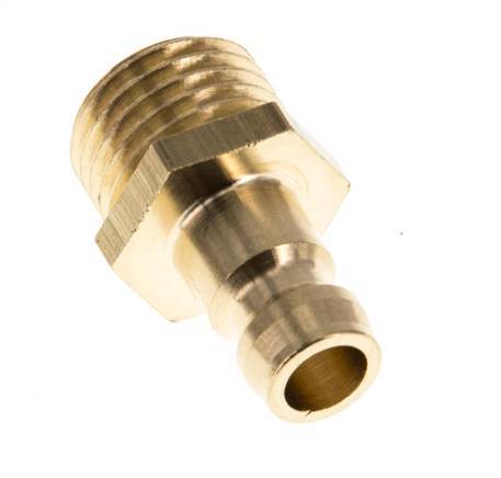 Brass DN 6 Mold Coupling Plug M14x1.5 Male Threads [5 Pieces]