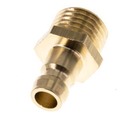 Brass DN 6 Mold Coupling Plug M14x1.5 Male Threads [5 Pieces]