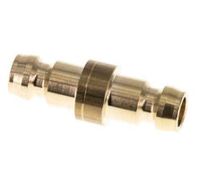 Brass DN 6 Mold Coupling Plug D9 mm [2 Pieces]