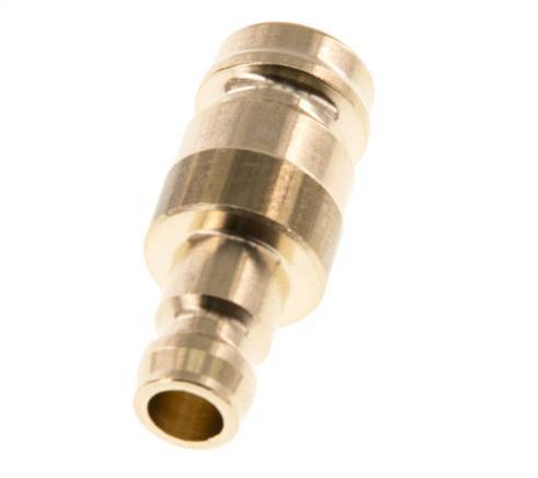 Brass DN 6 Mold Coupling Plug D9 to 13 mm [2 Pieces]