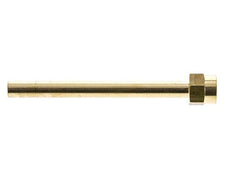 M14x1.5 Female Threaded Brass Pipe 120 mm long